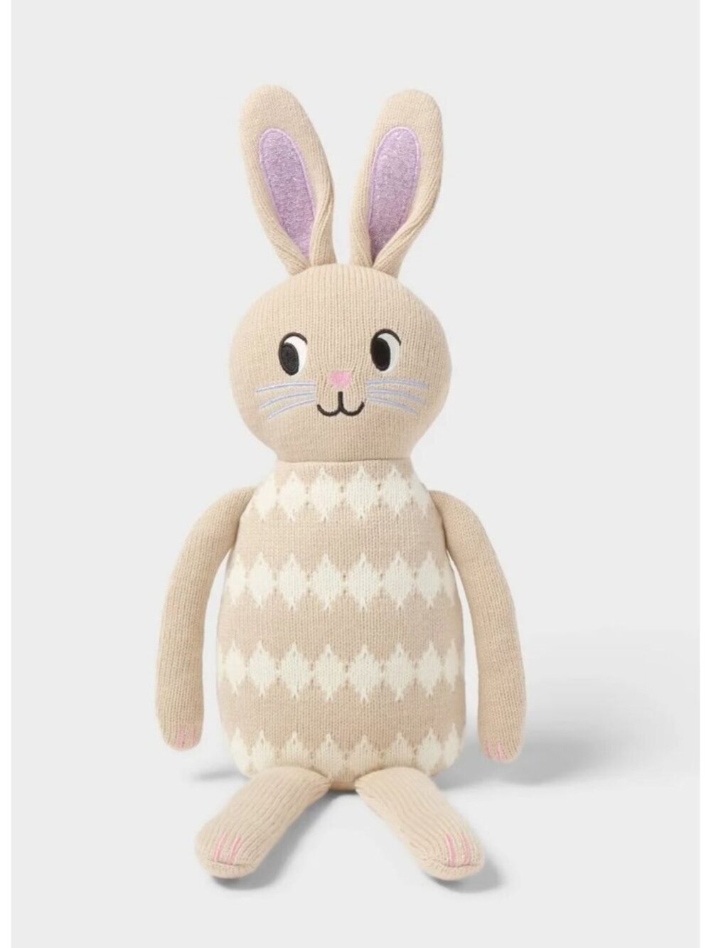 Target Easter Knit Bunny Light Brown - Spritz™ Mantel Shelf Decor